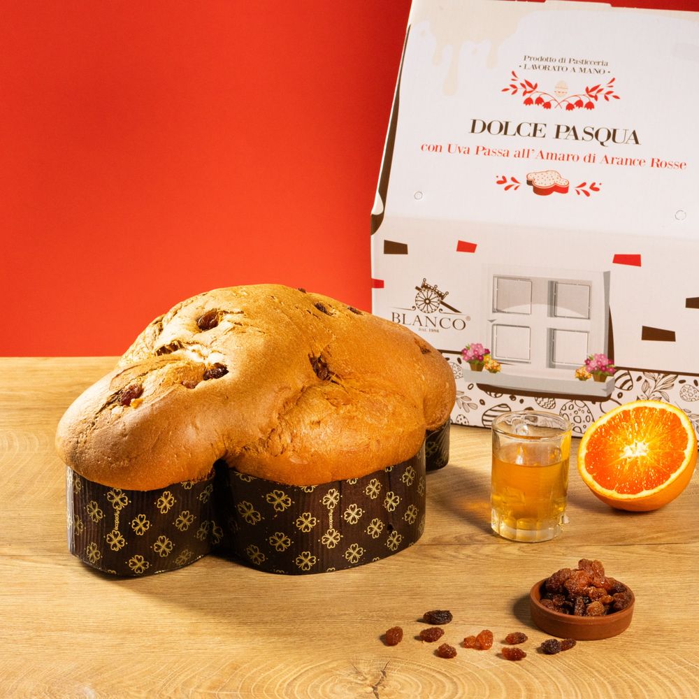 Colomba Artigianale con Uva passa all&