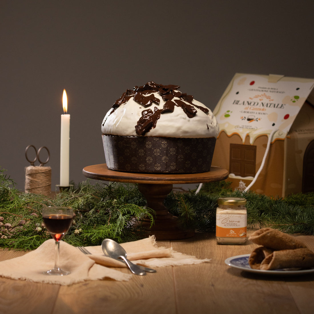 "Casetta" Panettone al Cannolo