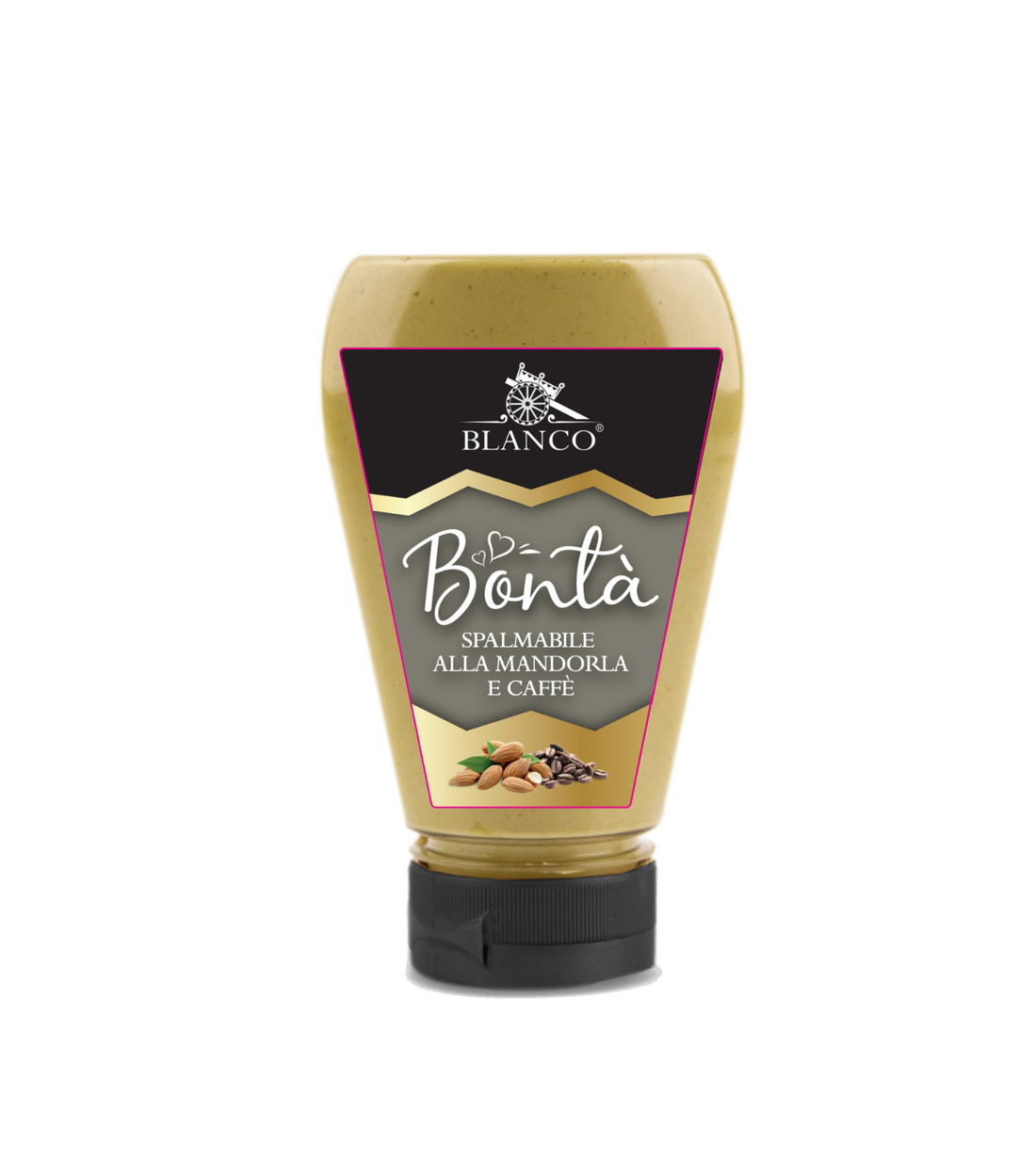 Squeezer di crema Mandorla e Caffè