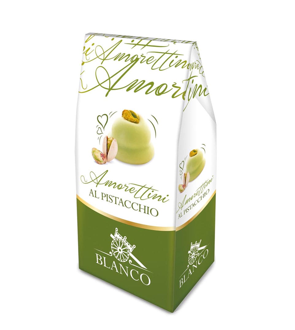 Amoretti al pistacchio 150gr - 8 Pz