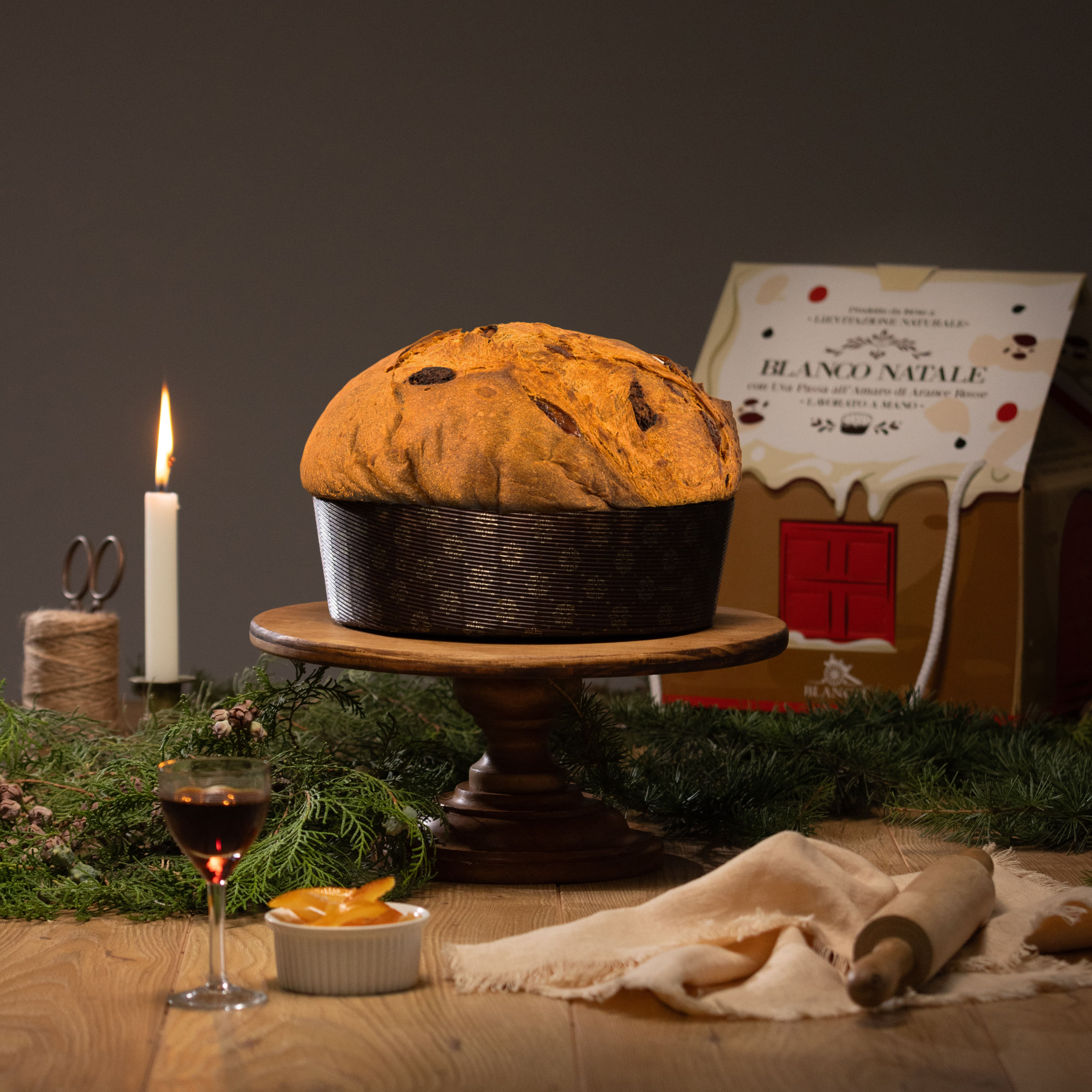 Panettone Uva e Arance Rosse Blanco Dolci